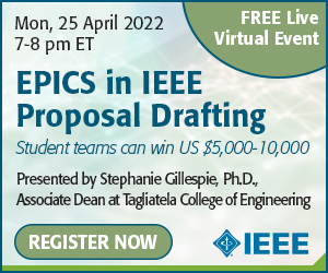 EPICS in IEEE 25 April 2022
