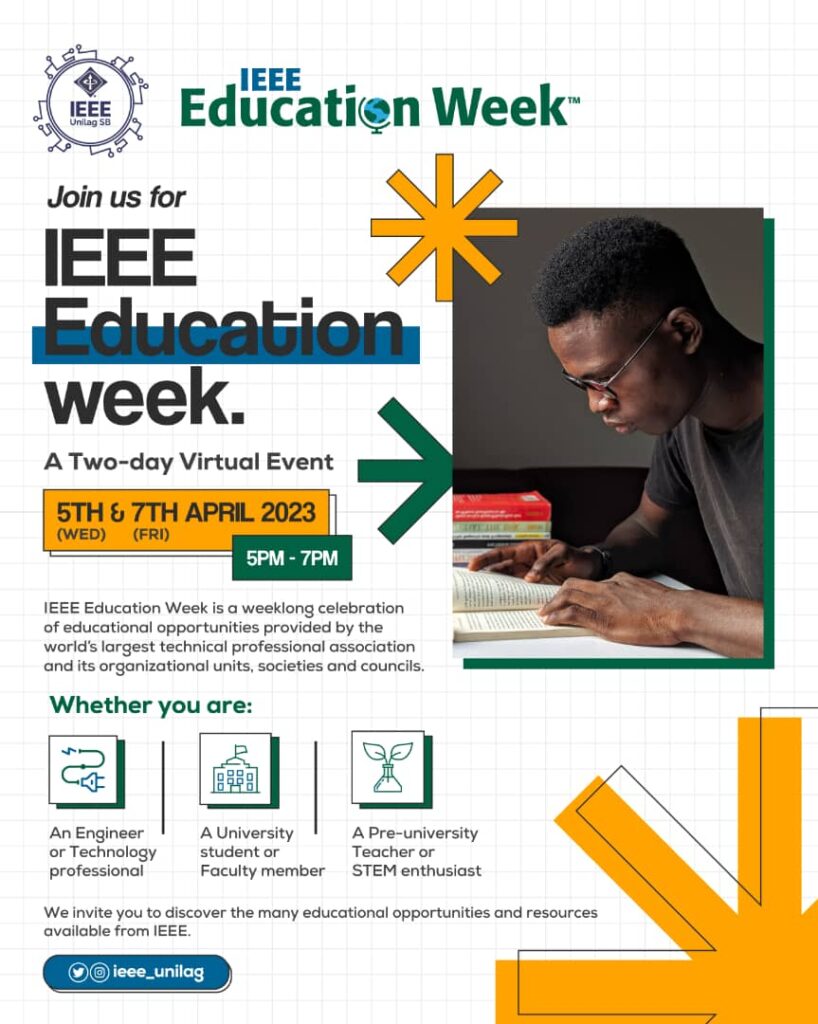 IEEE Education Week Unilag IEEE Education Week