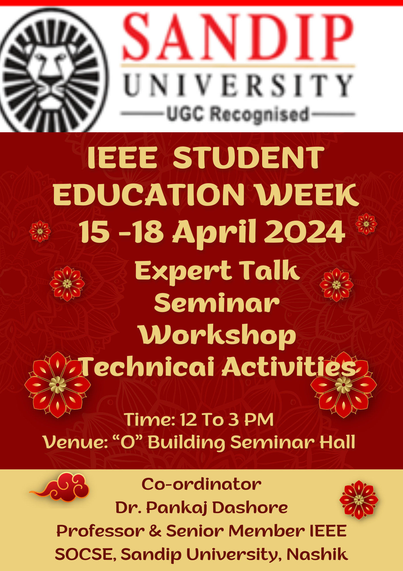 IEEE STUDENT EDUCATION WEEK (1518 APRIL 2024) IEEE Education Week