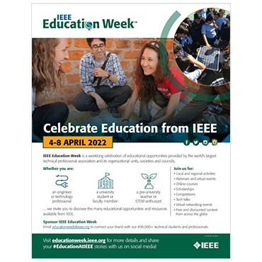 IEEE Education Week Generic Flyer