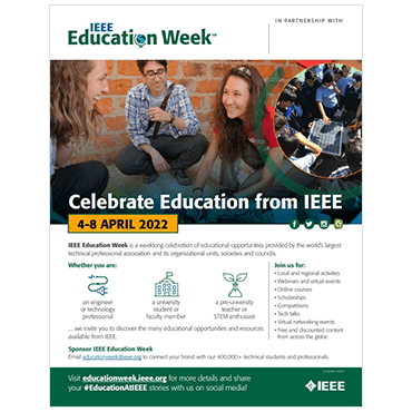 IEEE Education Week Partner Flyer
